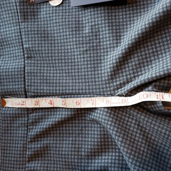 NYDJ Ponte Leggings Madison Gray Houndstooth Lift Tuck Size 4 - NWT - Picture 11 of 13